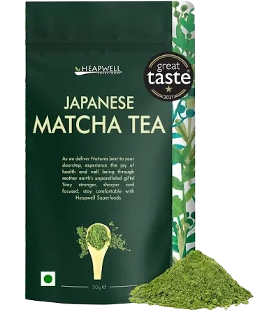 Heapwell Japanese Matcha Green Tea Powder